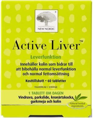 New Nordic Active Liver 60 tabletter product image