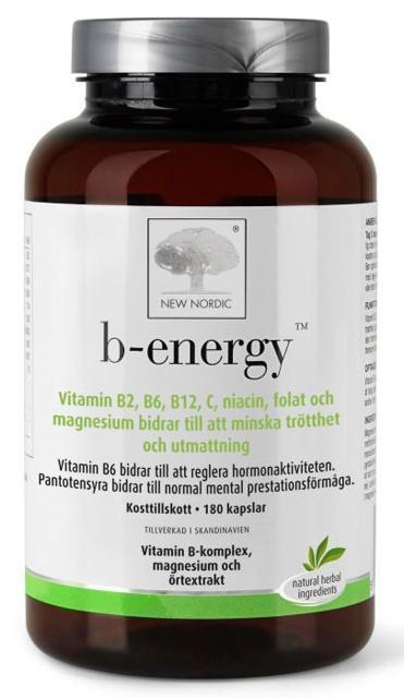 New Nordic B-Energy 180 kapslar product image