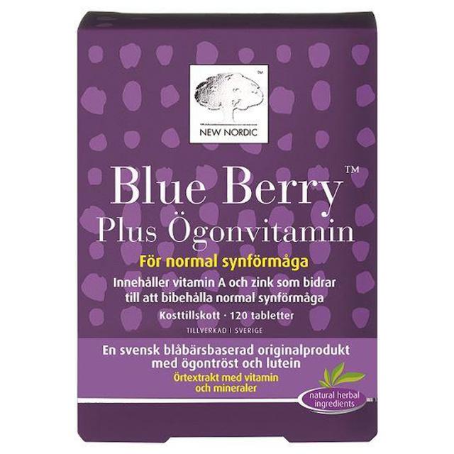 New Nordic Blue Berry 120 tabletter product image