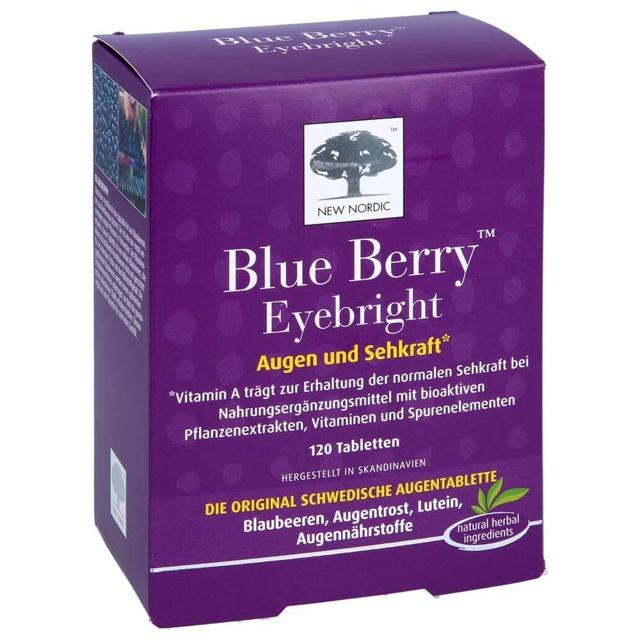 NEW NORDIC Blue Berry Eyebright 120 St Tabletten product image