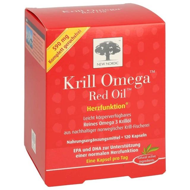 NEW NORDIC Krill Omega Red Oil 120 St Kapseln product image