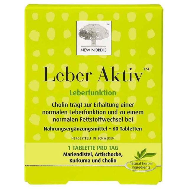 NEW NORDIC Leber Aktiv 60 St Tabletten product image