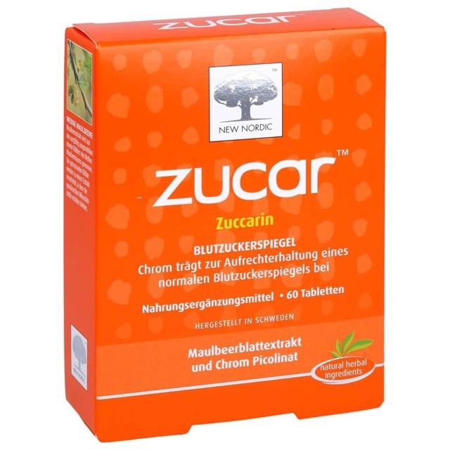 NEW NORDIC zucar Zuccarin 60 St Tabletten product image