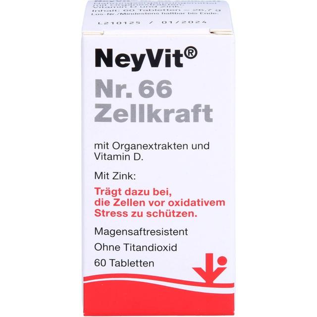 NEYVIT Nr.66 Zellkraft magensaftres.Tabletten product image