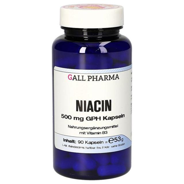 Niacin 500 mg Gph Kapseln product image