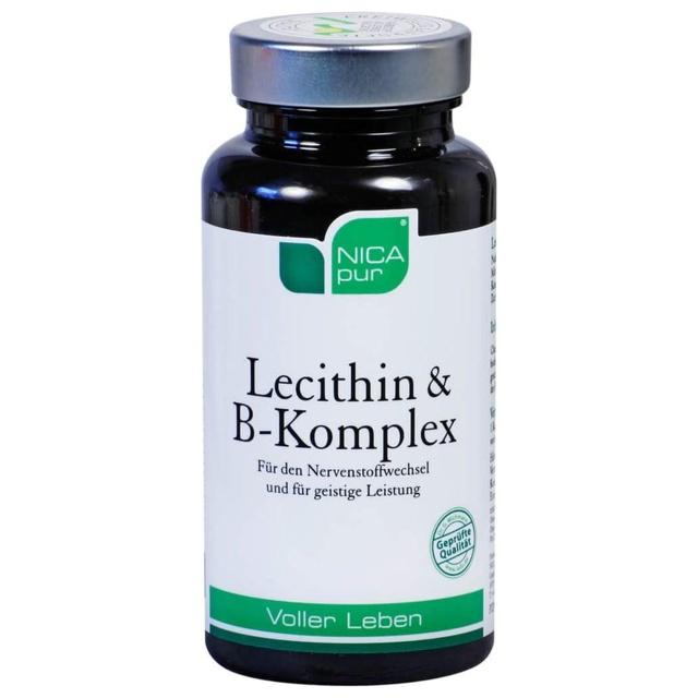 NICApur Lecithin & B Komplex 60 St Kapseln product image