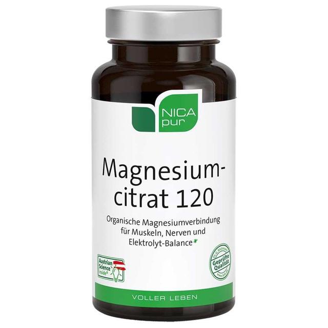 NICAPUR Magnesiumcitrat 120 Kapseln product image