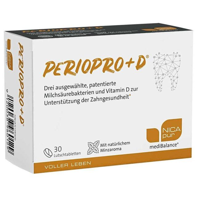NICAPUR mediBalance PerioPro+D Lutschtabletten product image