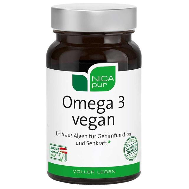 NICAPUR Omega 3 vegan Kapseln product image