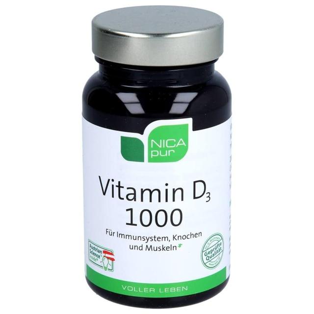 NICAPUR Vitamin D 1000 Kapseln product image