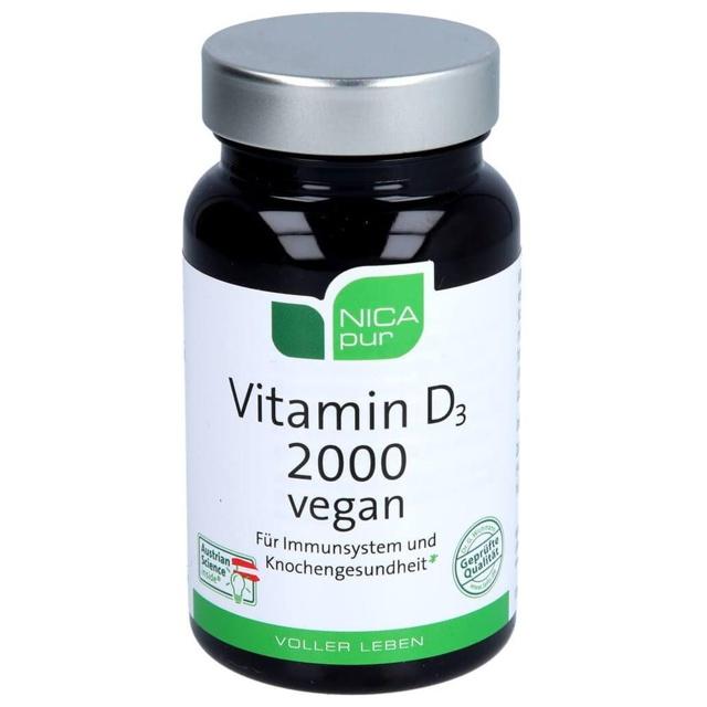 NICAPUR Vitamin D3 2000 vegan Kapseln product image