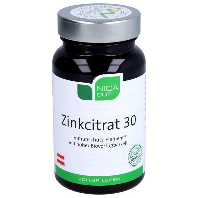 NICAPUR Zinkcitrat 30 Kapseln product image