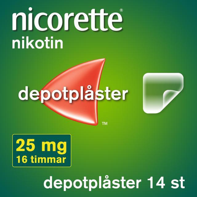 Nicorette Novum, depotplåster 25 mg/16 timmar 14 st product image
