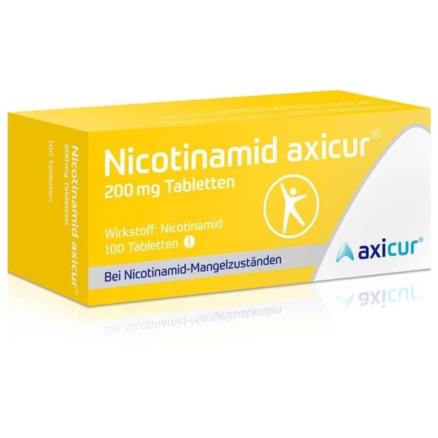NICOTINAMID axicur 200 mg Tabletten product image
