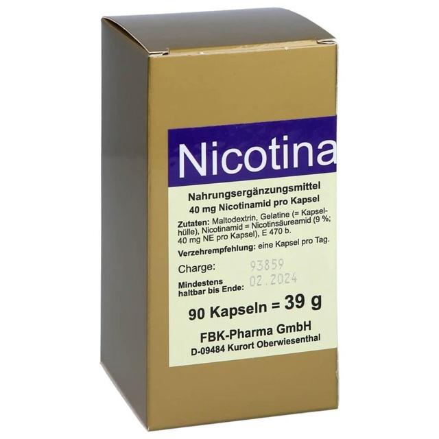 Nicotinamid Kapseln, 90 St Kapseln product image