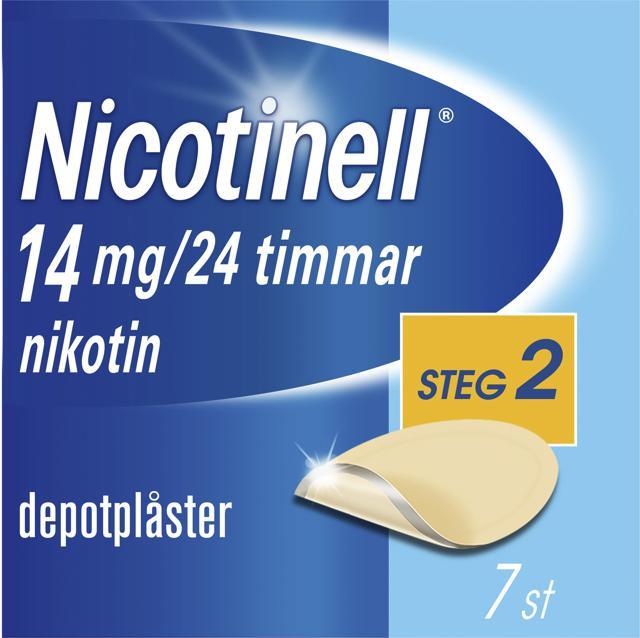 Nicotinell depotplåster 14 mg/24 timmar 7 st product image