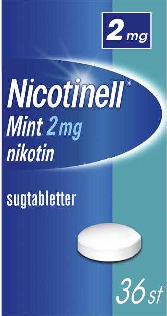 Nicotinell Mint komprimerad sugtablett 2 mg 36 st product image