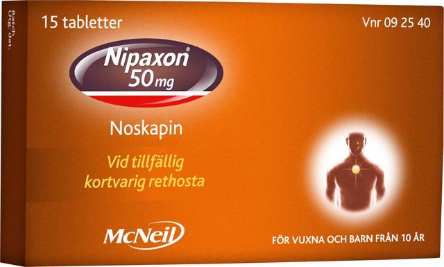 Nipaxon tablett 50 mg 15 st product image