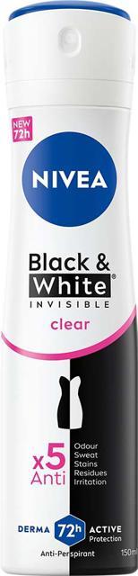 NIVEA Black & White Original Spray 150 ml product image