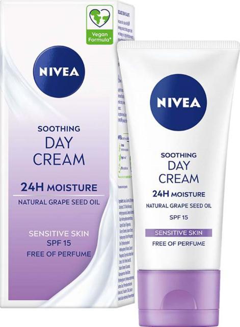 NIVEA Dagkräm Soothing Day Cream SPF15 50 ml product image