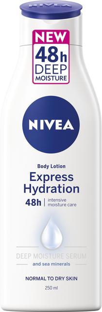 NIVEA Express Moisturising Body Lotion Normal to Dry Skin 250 ml product image
