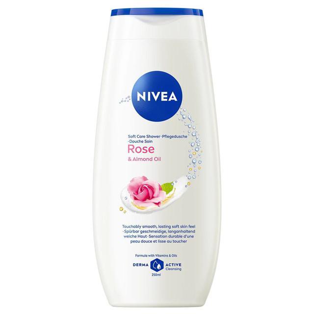 NIVEA Indulging Moisture Rose & Almond Oil Shower Cream - 250 ml product image