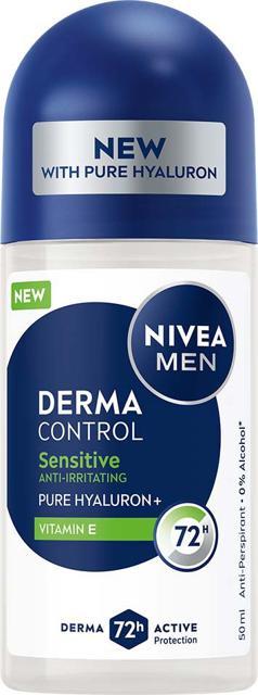 NIVEA MEN Derma Control Sensitive Roll On 50ml product image