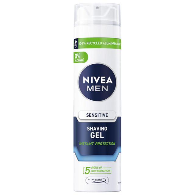 NIVEA Sensitive Shaving Gel 200 ml product image
