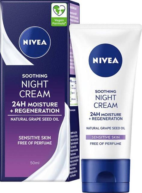 NIVEA Nattkräm Soothing Night Cream 50 ml product image