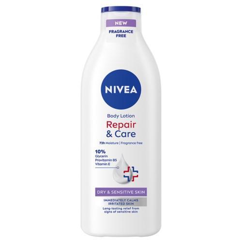NIVEA Repair & Care Fragrance Free Body Lotion, 400 ml product image
