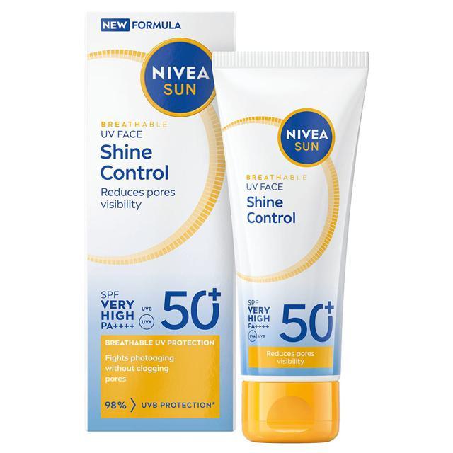 NIVEA SUN UV Face Shine Control Cream SPF 50+, 40 ml product image