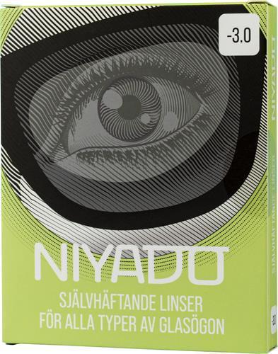 NIYADO Självhäftande Optiska Silikonlinser 1-par -3,0 product image