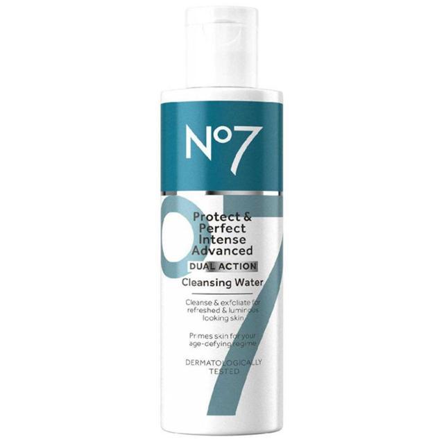 No7 Protect & Perfect Intense Advanced Dual Action Cleansing Water 200 ml product image