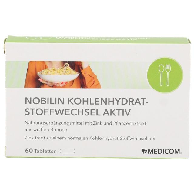 NOBILIN Kohlenhydrat-Stoffwechsel Aktiv Tabletten product image