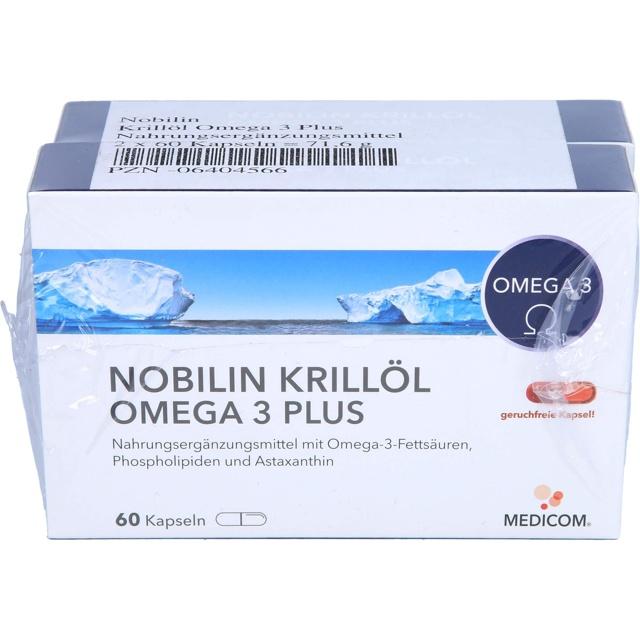NOBILIN Krillöl Omega-3 Plus Kapseln product image