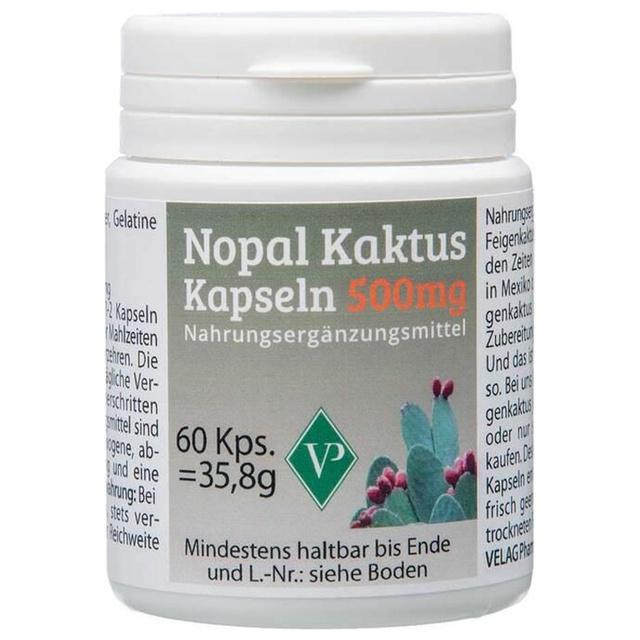 NOPAL Kaktus 500 mg Kapseln product image