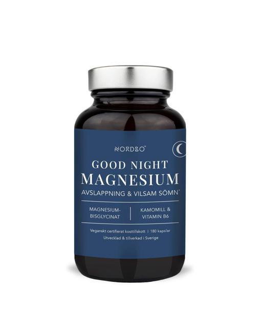 Nordbo Good Night Magnesium 180 kapslar product image