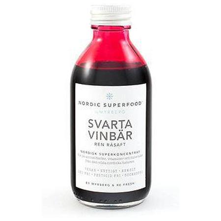 Rawjuice Koncentrat Svarta Vinbär 195 ml product image