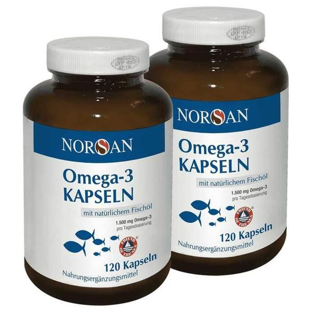 Norsan Omega-3 Kapseln, 2x120 St Kapseln product image