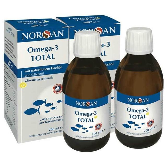 Norsan Omega-3 Total flüssig, 2x200 ml Flüssigkeit product image