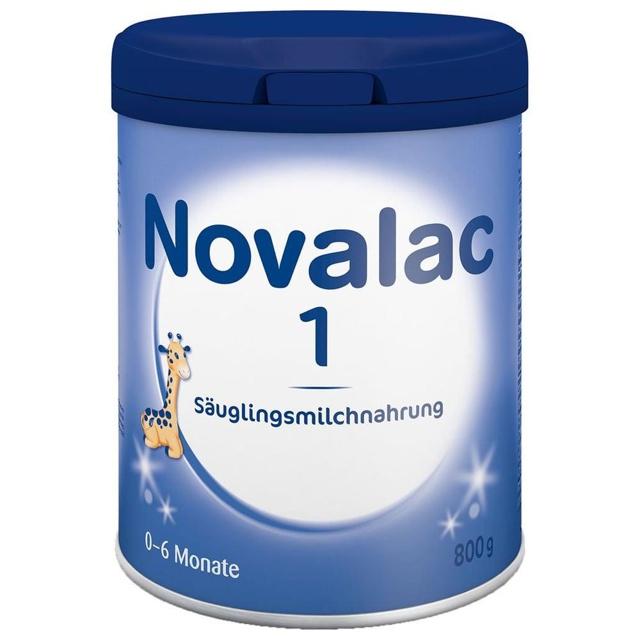Novalac 1 Säuglings-Milchnahrung Pulver 0 - 6 Monate, 800 g Pulver product image