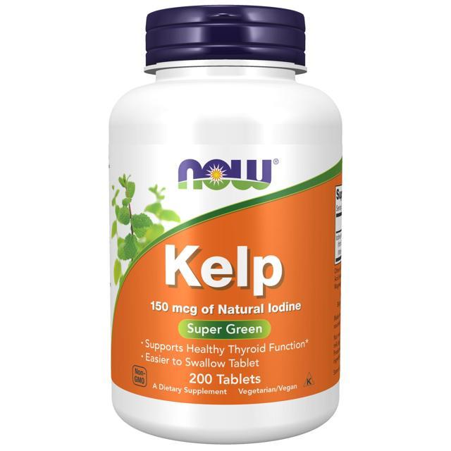 NOW Kelp Jod Tabletter 200 st product image