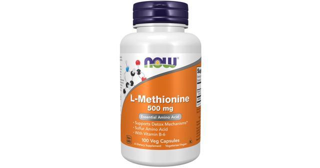 NOW L-methionine 500 mg 100 kapslar product image
