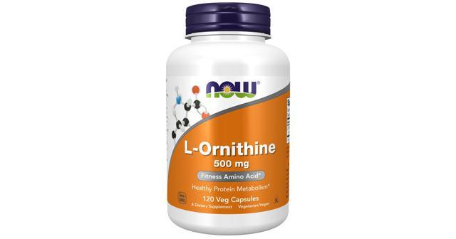 NOW Ornithine 500 mg Kapslar product image