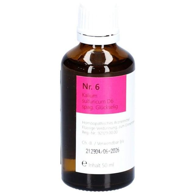 NR.6 Kalium sulfuricum D 6 spag.Glückselig product image