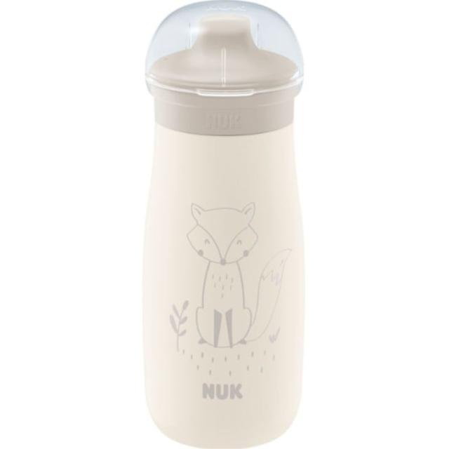 NUK Drickflaska Mini-Me Sip, stål, Beige 300ml, 300 ml product image