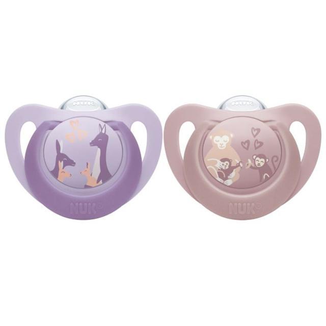 NUK First Choice Monkey/Kangaroo, stl 6-18 mån product image