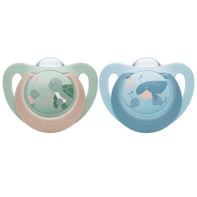 NUK First Choice Turtle/Whale, stl 6-18 mån product image