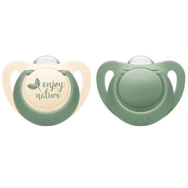NUK for Nature Silicon 0-6 mån - Grön product image