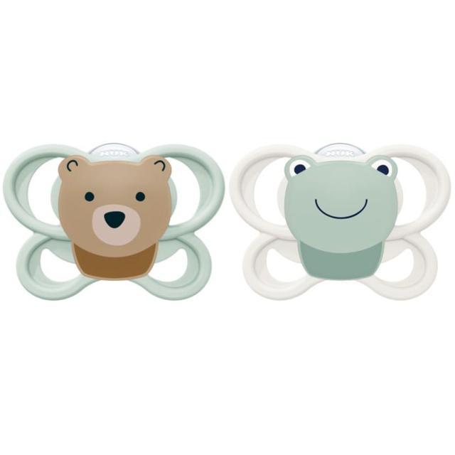 NUK Perfect Match Air Bear/Frog, stl 0-6 mån product image